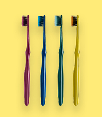 滿分日記雙彩倍護(hù)寬頭牙刷